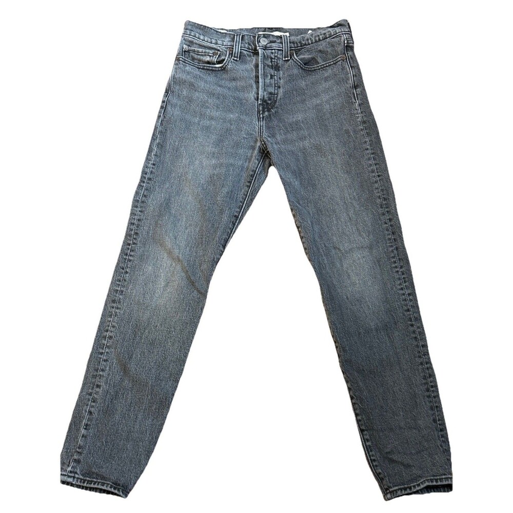 Levi's Premium Women Wedgie Straight Fit High Rise Jeans  27x30  Black